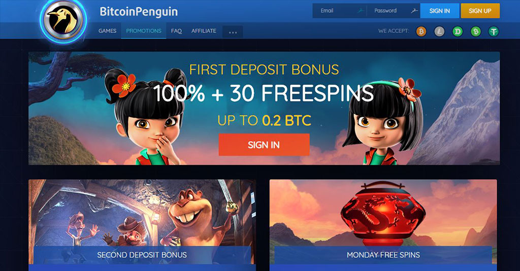 Bitcoin Penguin Casino